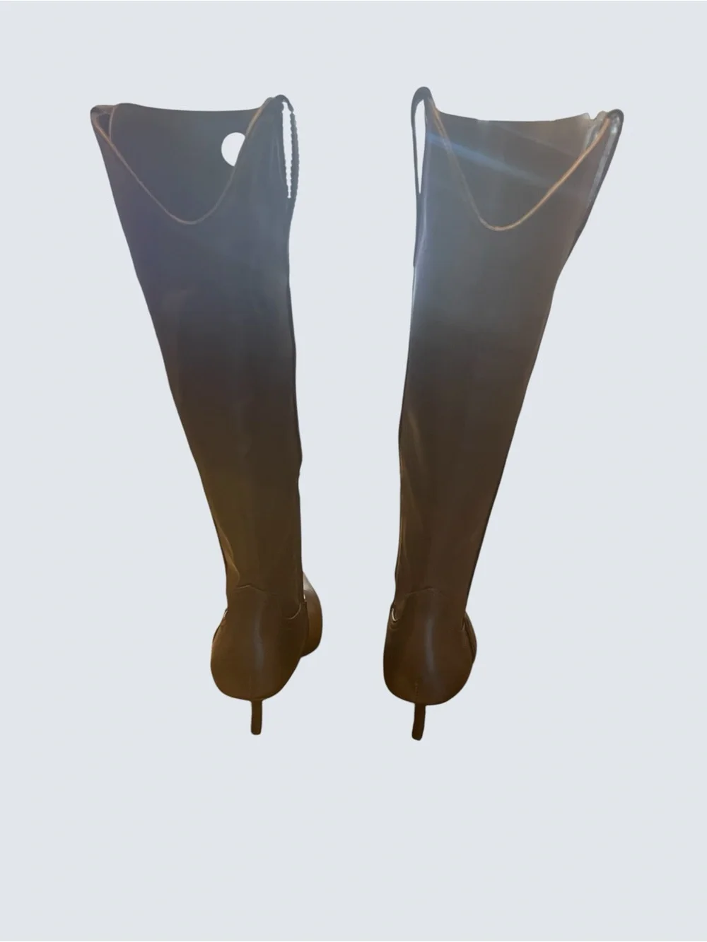 Steven Madden Tall Pointed-Toe Black Women’s Size 7 Knee-High Boots